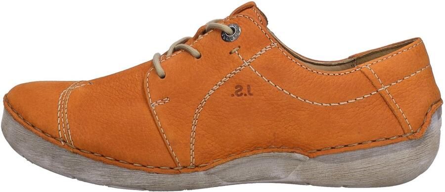 Josef Seibel FERGEY~20~~~~~~~~~~~~~~~~~~~~~ Dames veterschoenen Oranje - Foto 2