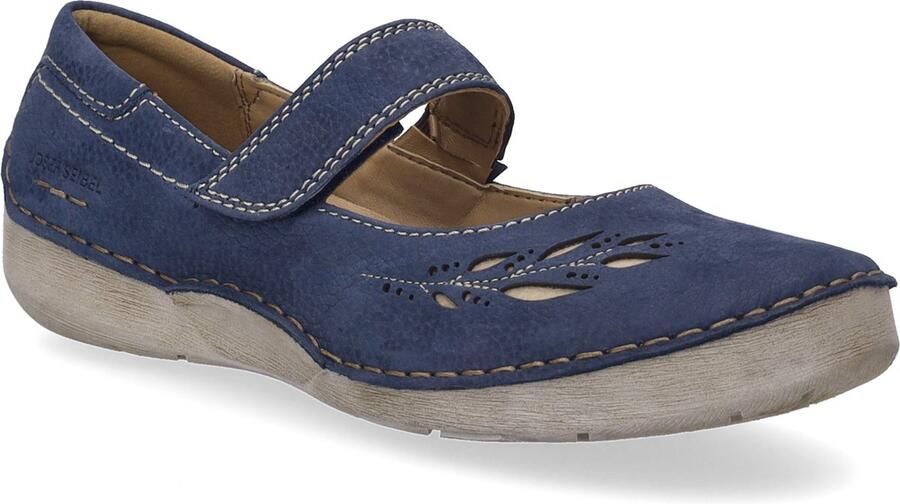 Josef Seibel Fergey 58 Ballerina für Damen Blau