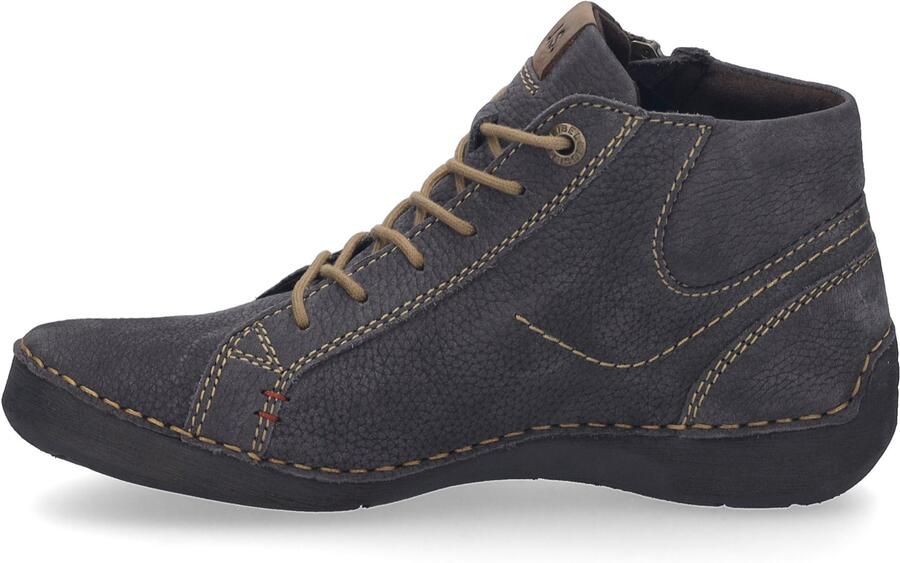 JOSEF SEIBEL Boots 'Schnürstiefelette Damen 59667 MI796 150 Echtleder in blau' blauw