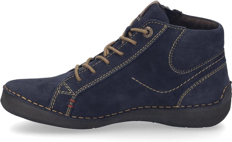 Josef Seibel Veterlaarsjes Fergey 67 Veterschoenen winterlaarzen comfortabele schoen met rits