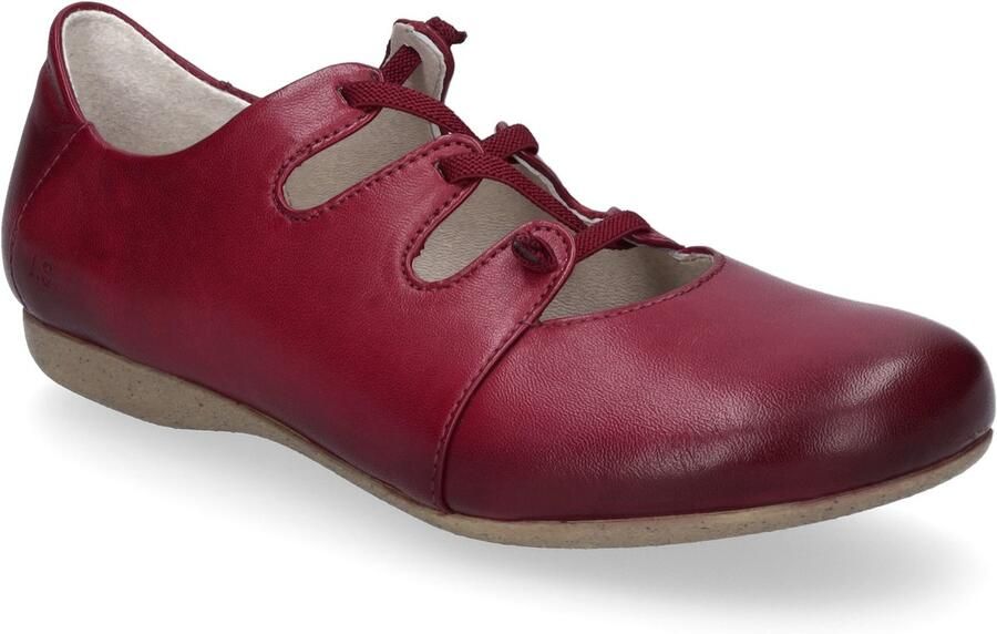 Josef Seibel Ballerina's met riempje Fiona Slippers sandalen comfortschoenen met verfijnde elastische band