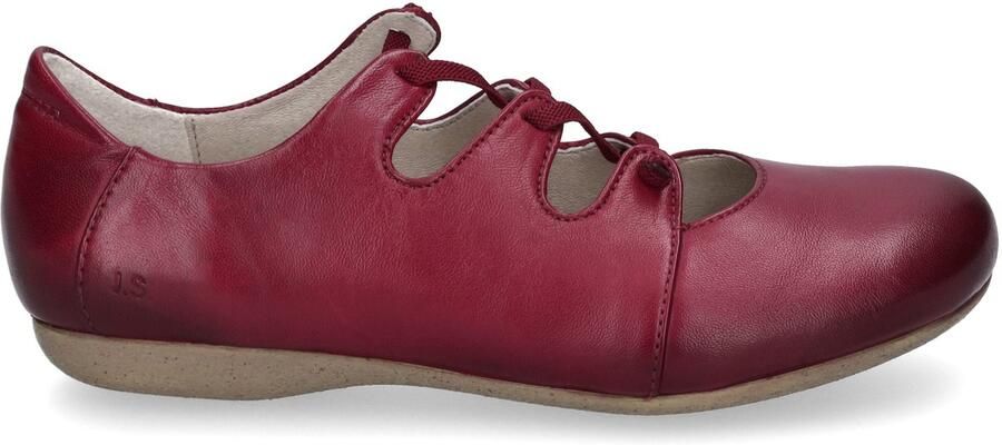 Josef Seibel Ballerina's met riempje Fiona Slippers sandalen comfortschoenen met verfijnde elastische band