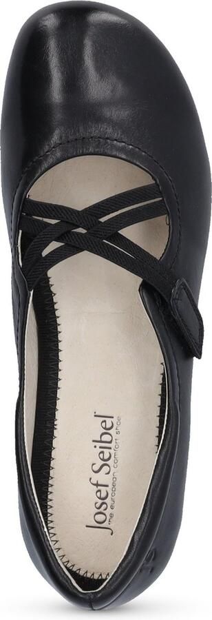 Josef Seibel Ballerina's met riempje Fiona 39 Feestelijke schoen slipper comfortschoen met gekruiste elastiek