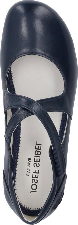 Josef Seibel Ballerina's met riempje Fiona 72 gespschoen lage schoen feest schoen met klittenbandsluiting