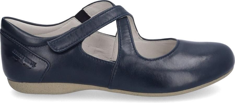 Josef Seibel Ballerina's met riempje Fiona 72 gespschoen lage schoen feest schoen met klittenbandsluiting