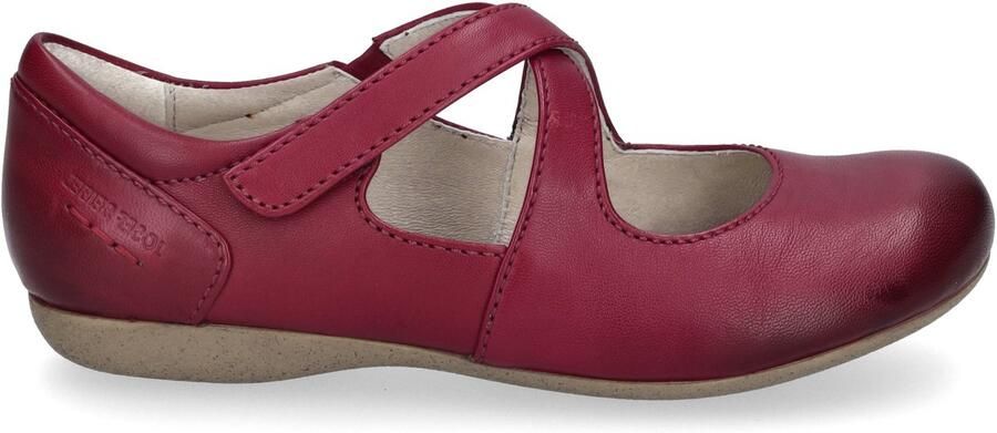 Josef Seibel Ballerina's met riempje Fiona 72 gespschoen lage schoen feest schoen met klittenbandsluiting