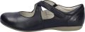 Josef Seibel Ballerina's met riempje Fiona 72 gespschoen lage schoen feest schoen met klittenbandsluiting - Zwart