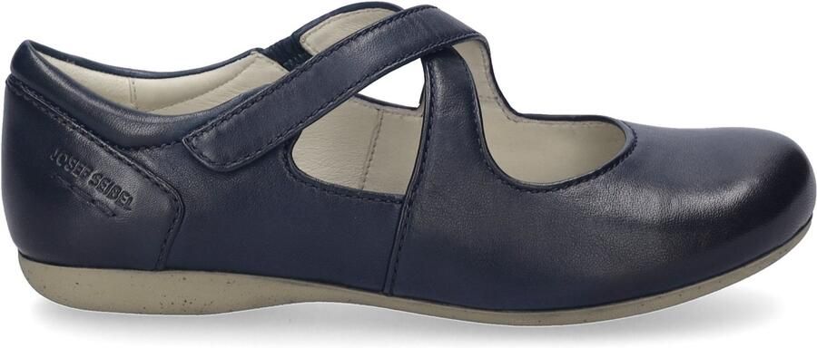 Josef Seibel Ballerina's met riempje Fiona 72 gespschoen lage schoen feest schoen met klittenbandsluiting