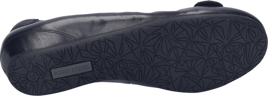 JOSEF SEIBEL Ballerina 'FLORINA 04' zwart