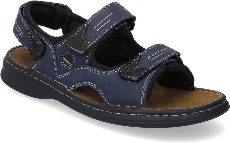 Josef Seibel Sandalen FRANKLIN zomerschoen klittenbandschoen vrijetijdssandaal met contraststiksel