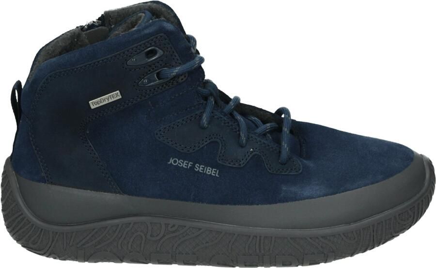Josef Seibel FRANZI 50 Hoge sneakers Veterboots Dames veterschoenen Dames sneakersHalf-hoge schoenen Blauw