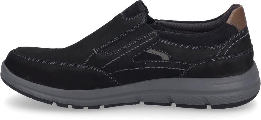 Josef Seibel Giuseppe 09 Slipper für Herren Schwarz