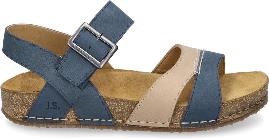 Josef Seibel Hannah 01 Sandale für Damen Blau