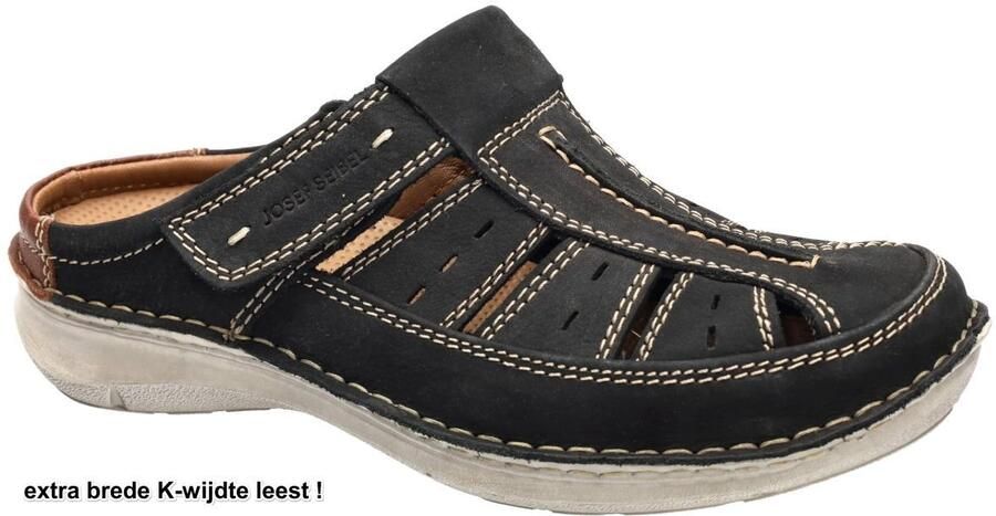 Josef Seibel Clogs New Anvers 76 huispantoffel sabotschoen vrijetijdsschoen in extra brede vorm