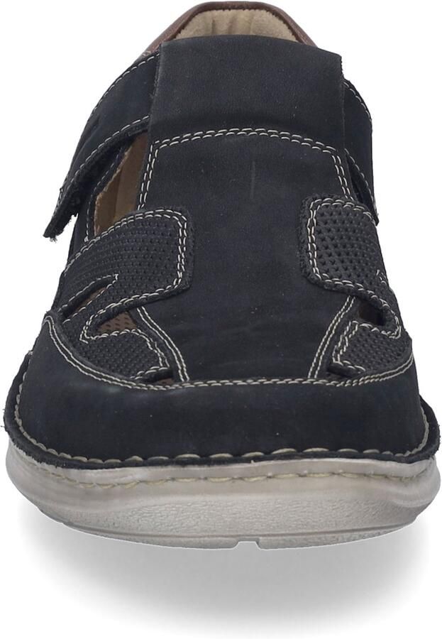 Josef Seibel -Heren blauw donker sandalen