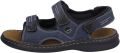 Josef Seibel Sandalen FRANKLIN zomerschoen klittenbandschoen vrijetijdssandaal met contraststiksel - Blauw