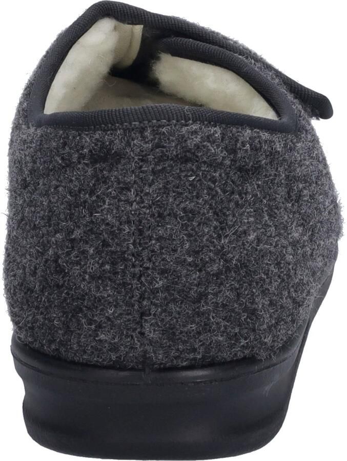 Josef Seibel -Heren grijs donker pantoffels & slippers