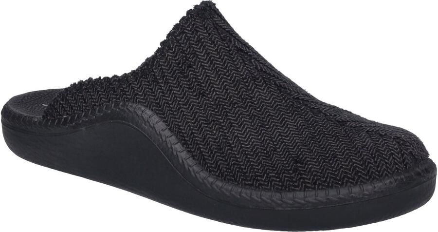 Josef Seibel Heren Pantoffel Muil Monaco 220 17901-100 Zwart Grijs - Foto 2