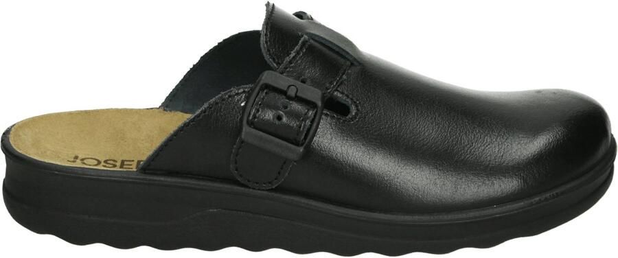 Josef Seibel -Heren zwart pantoffels & slippers