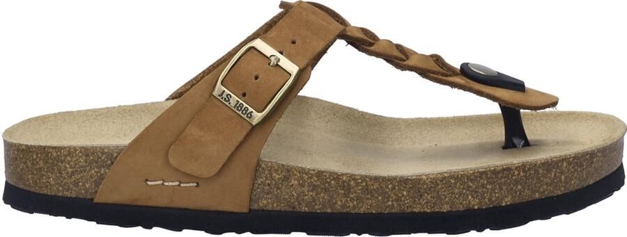 Josef Seibel Teenslippers Hermine 15 plateau dianette zomerschoen met laag voetbed - Foto 4