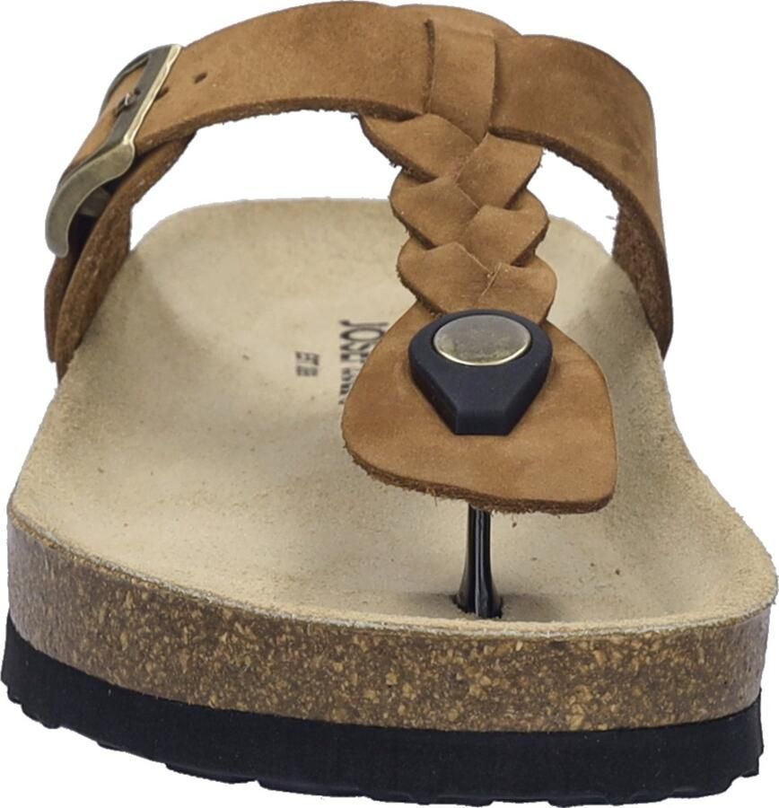 Josef Seibel Teenslippers Hermine 15 plateau dianette zomerschoen met laag voetbed