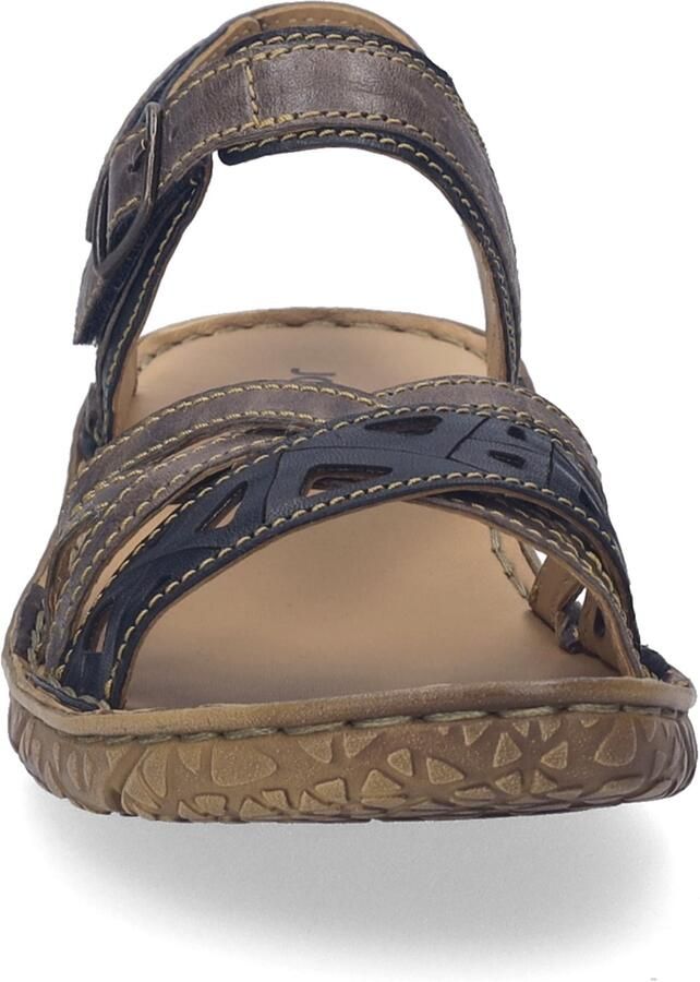 JOSEF SEIBEL Sandalen met riem 'Ivy 08' navy bruin