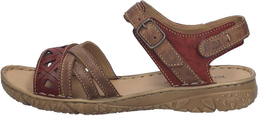 JOSEF SEIBEL Sandalen met riem 'IVY 08' rood