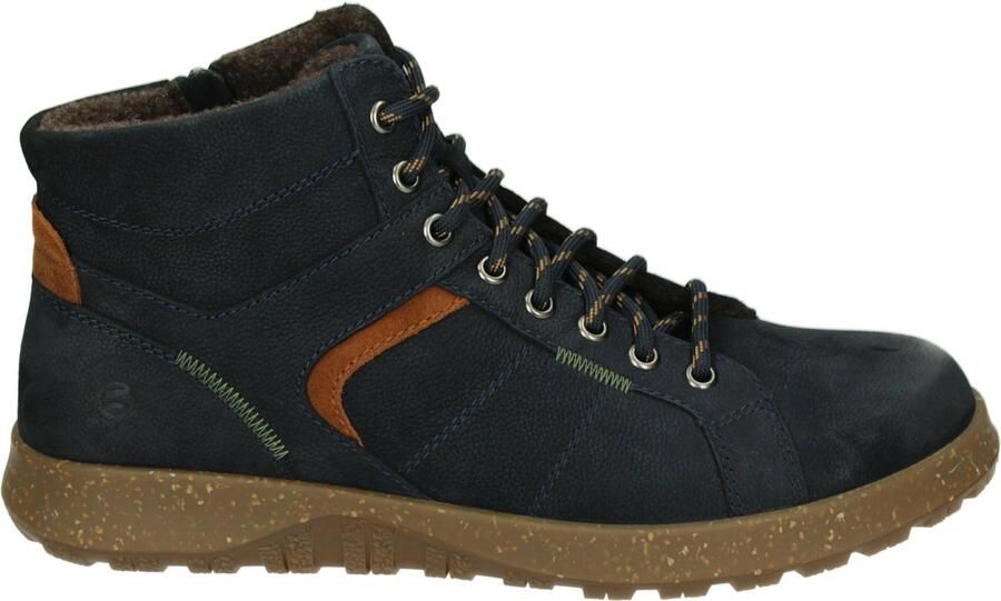 Josef Seibel JARON 04 Vrije tijd half-hoog Heren veterschoen Heren sneakers Blauw