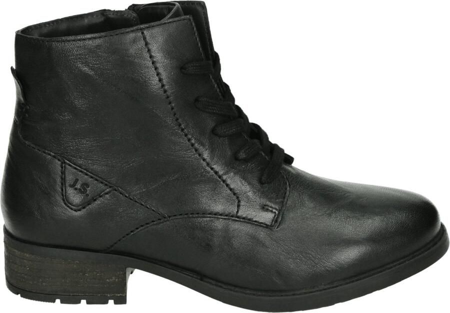 Josef Seibel KATE 17 Hoge sneakersVeterbootsDames veterschoenenDames sneakersHalf-hoge schoenen Zwart