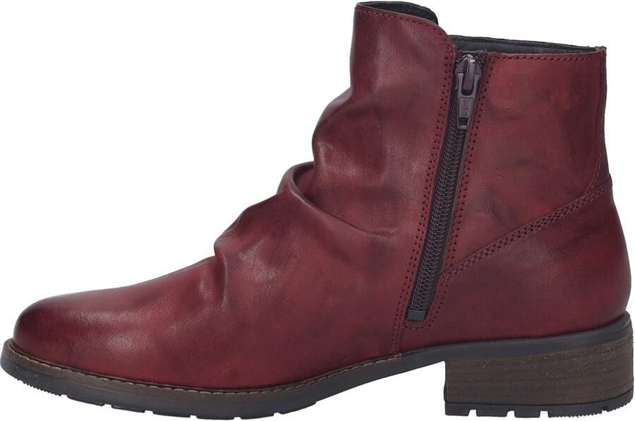Josef Seibel Laarsjes Kate 18 Enkellaars boots korte laarzen met modieuze blokhak