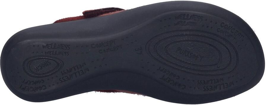 JOSEF SEIBEL Huisschoenen rood