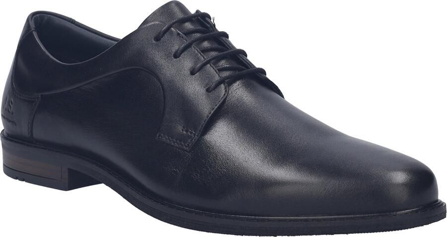 Josef Seibel Lage schoen Desmond 01 Nette herenschoenen Heren veterschoen Zwart