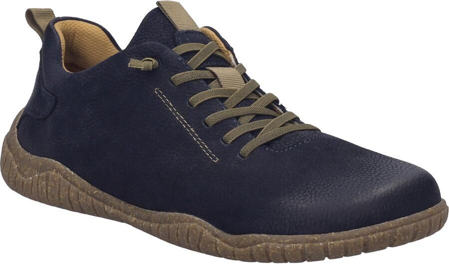 Josef Seibel Lage schoen Wallace 04 Vrije tijdsschoenen Heren veterschoen Heren sneakersCasualBarefoot Blauw