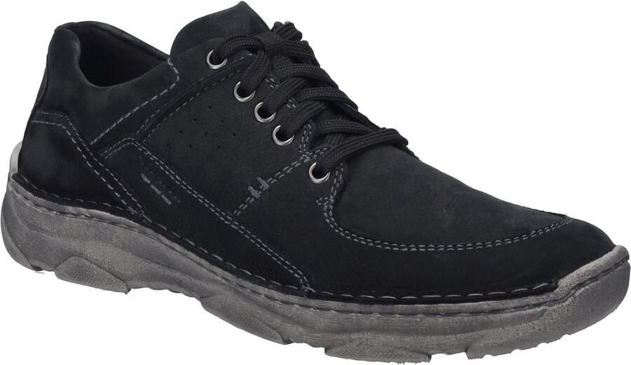 Josef Seibel Liam 01 Halbschuh für Herren Schwarz - Foto 3
