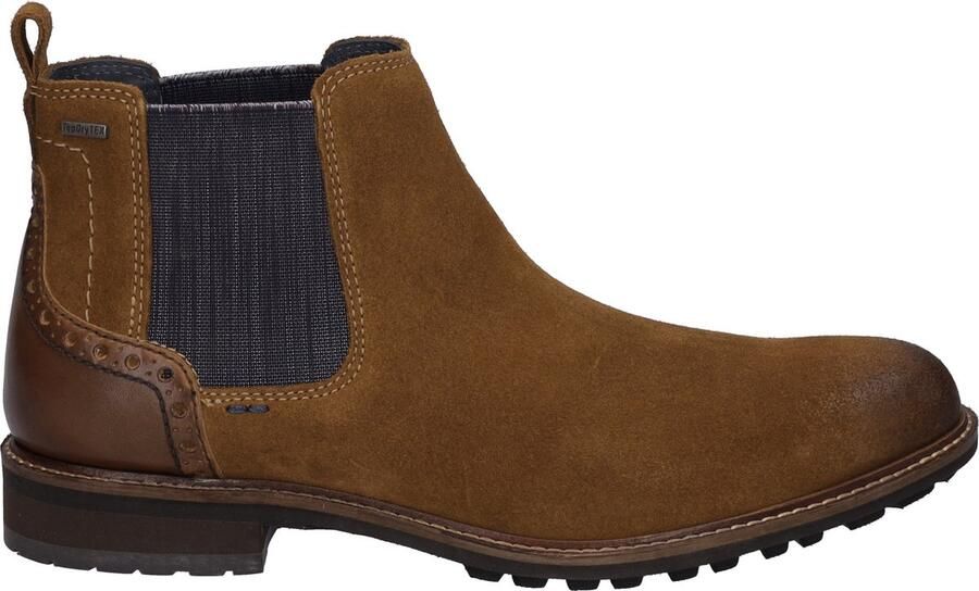 Josef Seibel Mannen Veterschoenen Cognac