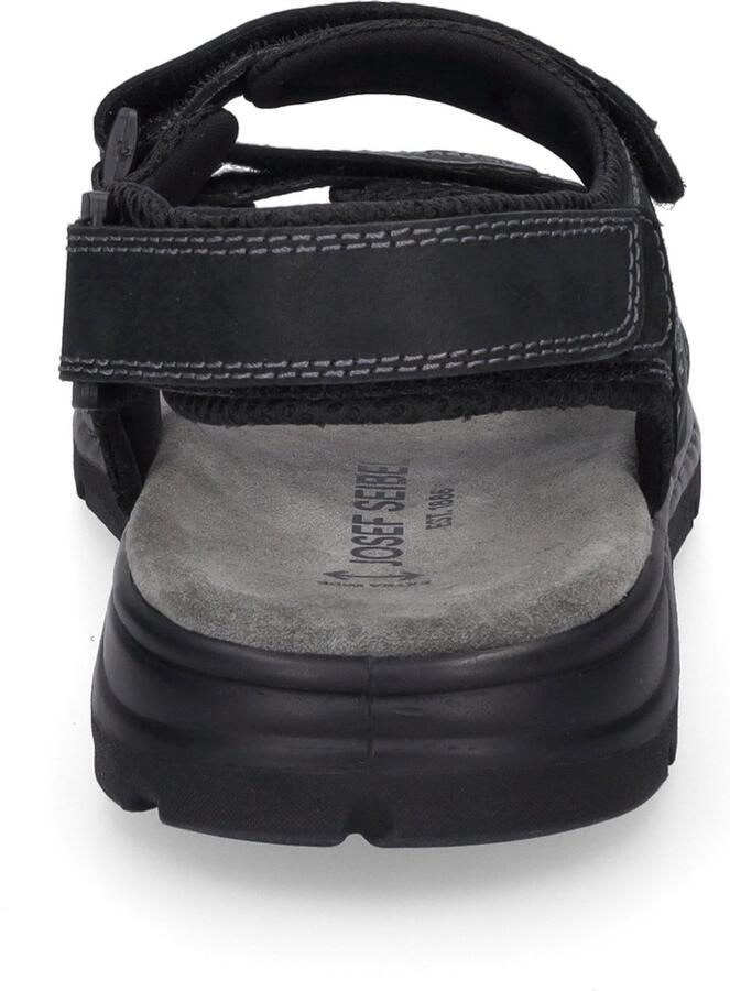 Josef Seibel Marlon 06 Sandale für Herren Schwarz