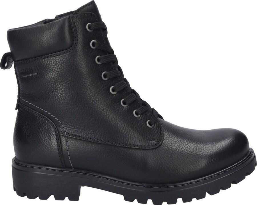 Josef Seibel MARTA 27 VeterlaarzenHoge sneakersDames veterschoenenHalf-hoge schoenen Zwart