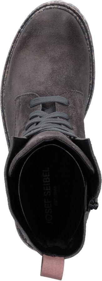 Josef Seibel Hoge veterschoenen MARTA 02 met opvallende profielzool