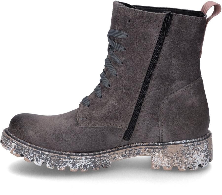 Josef Seibel Hoge veterschoenen MARTA 02 met opvallende profielzool