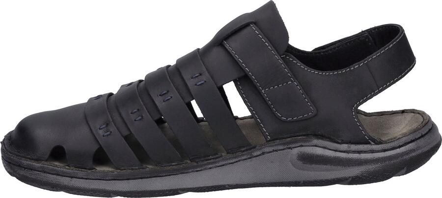 Josef Seibel Maverick 21 Sandale für Herren Schwarz
