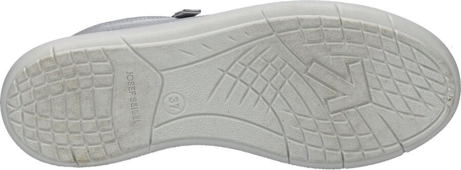 JOSEF SEIBEL Sneakers hoog 'Megan 01' stone grey wit