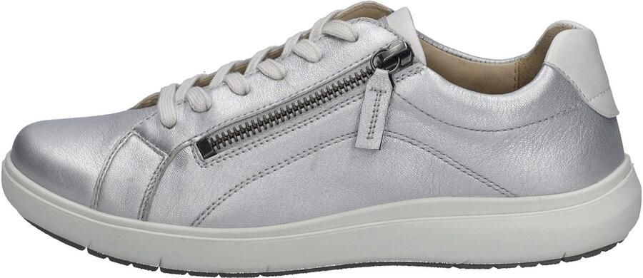 JOSEF SEIBEL Sneakers hoog 'Megan 01' stone grey wit