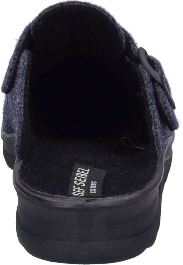Josef Seibel Pantoffels Metz 240 Huisschoen clog vilten schoen in comfortwijdte H (zeer breed)