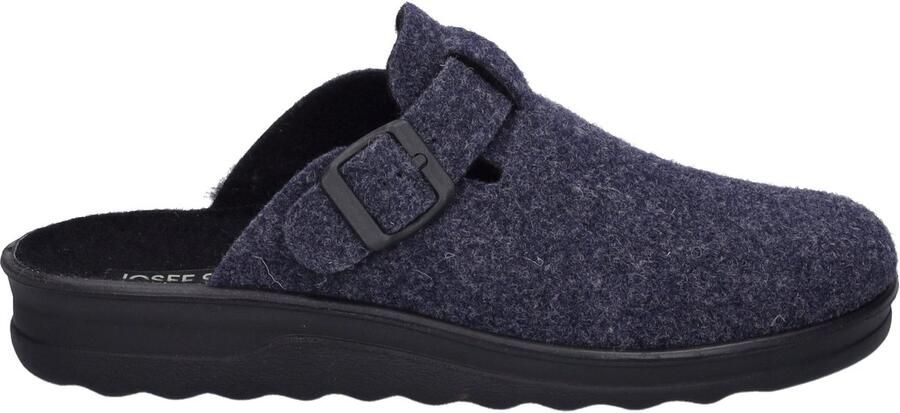Josef Seibel Pantoffels Metz 240 Huisschoen clog vilten schoen in comfortwijdte H (zeer breed)