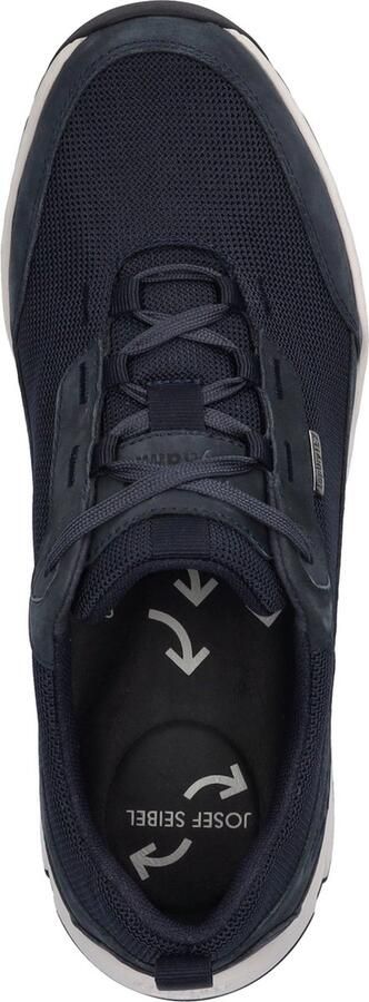Josef Seibel Sneakers Mitchell 53 comfort schoen vrijetijdsschoen sneaker met comfortabele loopzool