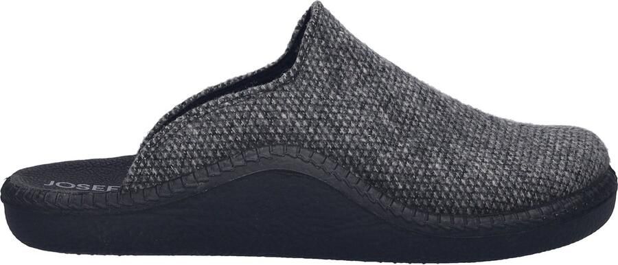 Josef Seibel Monaco 220 Hausschuh für Herren Grau