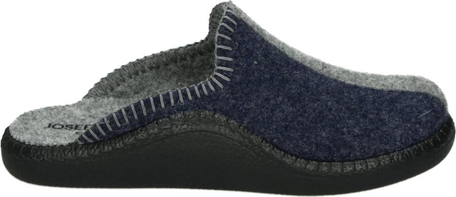 Josef Seibel Dames Pantoffel Muil Monaco 62 54702-506 Blauw Grijs