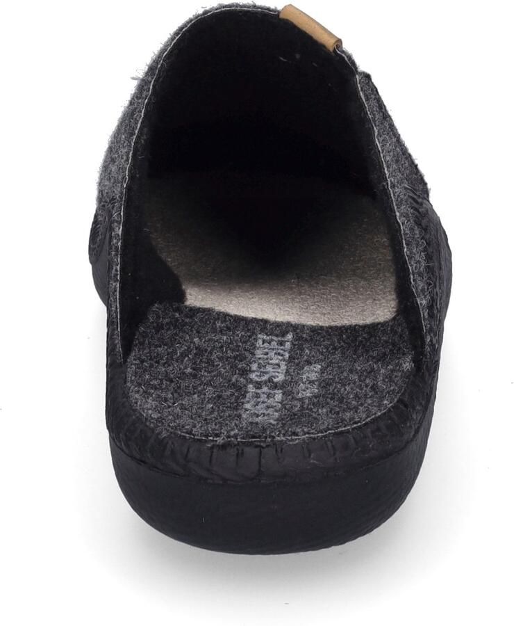 Josef Seibel Monaco H 11 Hausschuh für Herren Grau