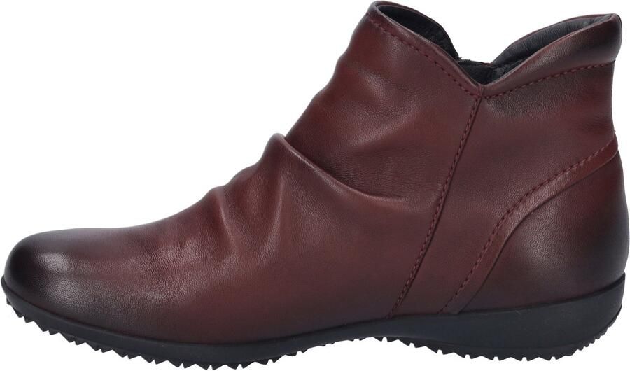 Josef Seibel Boots zonder sluiting NALY 41 Enkellaarsjes comfortabele schoen met geplooide schacht