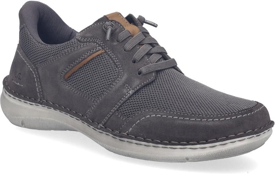 JOSEF SEIBEL Sportieve veterschoen 'New Anvers 24' aardetinten